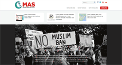 Desktop Screenshot of muslimamericansociety.org