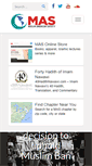 Mobile Screenshot of muslimamericansociety.org